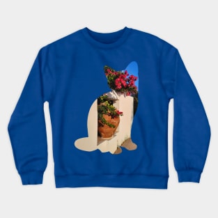 Blossoming Greece Crewneck Sweatshirt